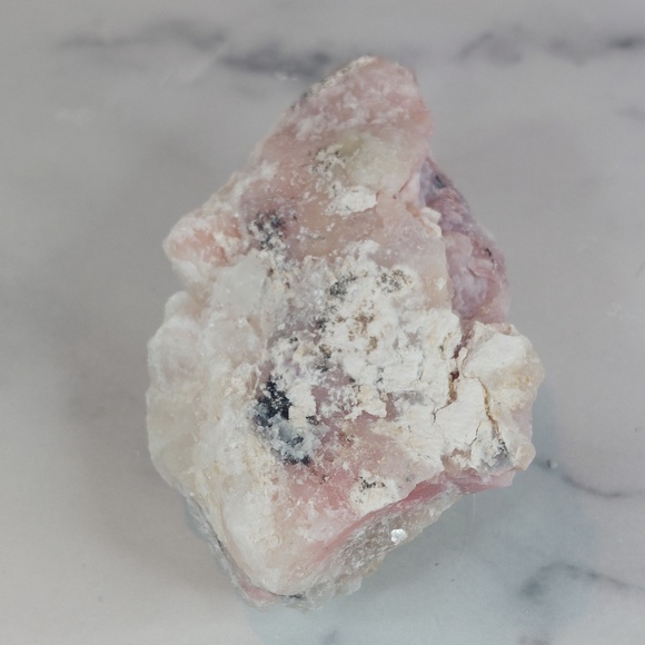 Natural Raw Pink Opal Cluster | Heart Healing • Emotional Rebirth - Picture 8 of 10